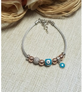 Charm Gümüş Bileklik