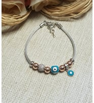 Charm Gümüş Bileklik