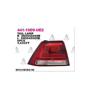 Esse Otomotiv Golf7 13- Sağ Dış Füme Stop Lambası - DPO-441-19D9R-UE2 - 5G0945096B