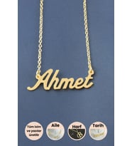 Ahmet İsimli Kolye