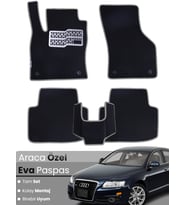 AUDİ A6 (2004-2011) Uyumlu EVA Paspas Tam Set–Araca Özel,Su Geçirmez,Hızlı ve Kolay Montaj