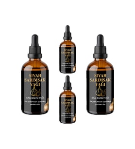 Siyah Sarımsak ve Pirinç Suyu Saç Bakım Serumu 50 ml x4