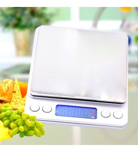 Elektronik 3 kg Kapasiteli Dijital Hassas Kantar Mutfak Tartısı Terazi (4767)