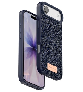 Onegif Apple iPhone 17 Air Bright Simli Kapak - Mavi
