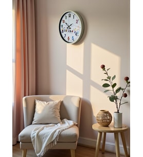 36 Cm Çocuk Odası Duvar Saati
