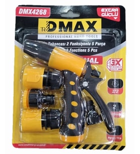 Dmax Sulama tabanca Seti 2 Fonksiyonlu 5 Parça
