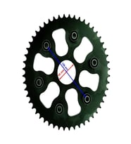 250 Yuki İzci Arka Dişli 428-52T İç 45X6 Takozlu Ind Öm