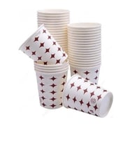 Yüksek Kalite Karton Bardak 4 Oz çay meyva suyu bardağı 5 paket 250 adet