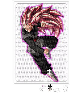 Goku Black ss3 Rose Puzzle 240 Parça Yapboz
