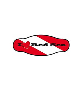 BESTDIVERS Maske Arkalığı RED SEA Neopren
