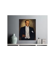 RENKLİ ATATÜRK KANVAS TABLO DUVAR DEKARASYON CANVAS DUVAR SÜSÜ ÖLÇÜ SEÇMEYİ UNUTMAYINIZ :) (Çok Renkli)