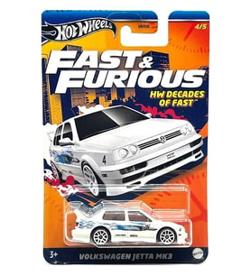 Hot Wheels Fast & Furious Volkswagen Jetta MK3 (1/64)