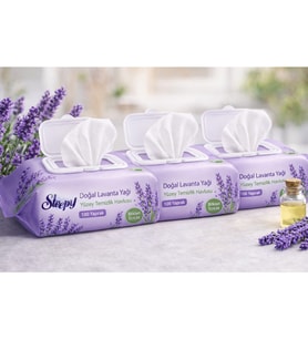 Yüzey Temizlik Havlusu Lavanta 3'Lü Paket 3 x 100