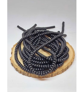 Oniks Taşı Rondela Kesim 4.5x7.5mm Mat Dizi (52948)