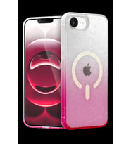 Pilelistore   Apple iPhone 16E Pummel Shiny Magsafe Kapak - Pembe