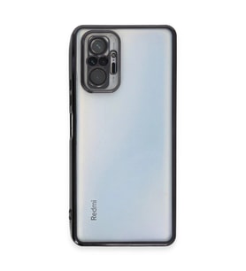 Note 10 Pro Kılıf  Lensli  - Siyah