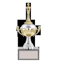 ODAK KUPA - Figürlü Kupalar - Satranç Figürlü Kupalar FG-046 C - 27 cm