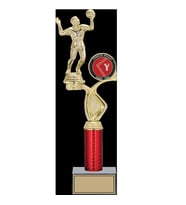 ODAK KUPA - Figürlü Kupalar - Voleybol Erkek Figürlü Kupalar FG-016 B - 38 cm