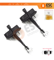 Fiat Panda MK4 312 319 519 2011-2023 Van HB 52022104 İçin 2 EA Arka Sağ ve Sol Kapı Gergi Yayı