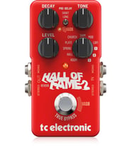 TC ELECTRONIC Hall of Fame 2 Reverb Pedal for Electric Guitars