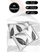 Yastık Kılıfı 2’li Akasya Percale Baskılı 50x70 cm