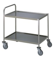Electrolux Professional 2 Katlı Servis Arabası, İtme Kollu, 600 Mm, Yükseklik=800 STR602HV
