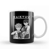 Hinata and Kageyama Haikyuu 01 Kupa Bardak Porselen