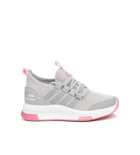 Trend Adımlar Gri Unisex Patik Lastikli Çocuk Spor Ayakkab
