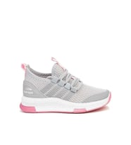 Trend Adımlar Gri Unisex Patik Lastikli Çocuk Spor Ayakkab