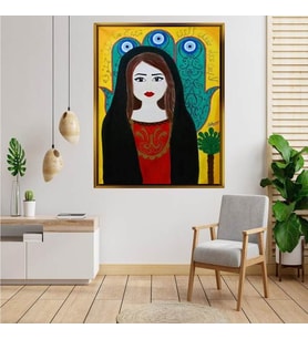 Altın  Çerçeveli tablo n1364