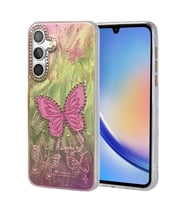 Newface Samsung Galaxy A34 5G Kılıf Blade Aynalı Desenli Kapak - Desen 5