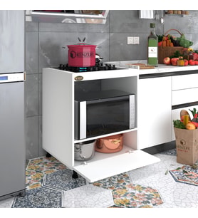 Kenzlife ocak dolabı şehrazat byz 85*70*60 XLARGE kapaklı hazır mutfak ankastre gömme ocak için (Karışık)
