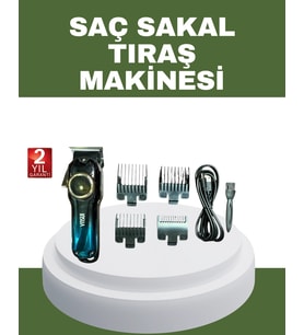 Güçlü Motorlu Paslanmaz Çelik Bıçaklı Saç Kesim Makinesi