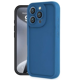 iPhone 16 Pro Kılıf Viera Silikon - Mavi