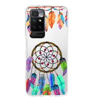 PrintiFy Xiaomi Redmi 10 2022 ile Uyumlu 1mm Slim Fit Nazar Boncuğu 6 Baskılı Şeffaf  Kılıf