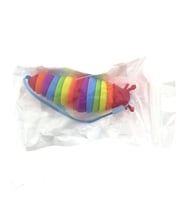 Mulvxurg  Urg02 Kıvrılabilen Renkli Plastik Salyangoz Anahtarlık Kırmızı (Mulvix)