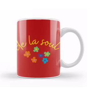 De La Soul Logo Kupa Bardak Porselen