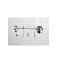 4 Lü Banyo Askılığı Krom Dübelli