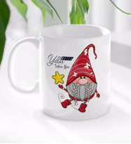 BK Gift Kişiye Özel Yılbaşı Mutlu Yıllar Tasarımlı Beyaz Kupa Bardak-9