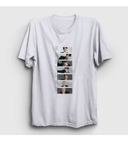 Presmono Unisex Beyaz Band K Pop Enhypen T-Shirt 484191tt