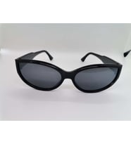 Cat Eye Bayan Oval Güneş Gözlüğü Beyaz Güneş Gözlüğü Siyah-Tek Ebat