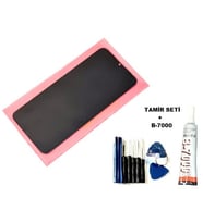 Tkgz General Mobile GM 21 Uyumlu Lcd Ekran Dokunmatik + B-7000 + Tamir Seti