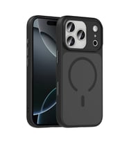 Apple iPhone 18 Pro Max Kılıf Mat Arka Yüzey Wireless Şarj Özellikli Zore Flet M-safe Kapak