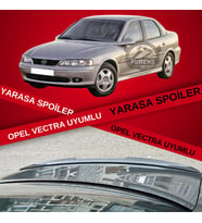 Opel Vectra Bagaj Üstü Slim Yarasa Spoiler Piano Black Parlak Siyah