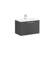 VitrA Root Lavabo Dolabı 80 cm Mat Fırtına Gri 68221