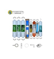 Puricom Kapalı kasa su arıtma Sertifikal 8liB12 alkali+detox+Vontron Helixfil 4000 tdsmebran mineral