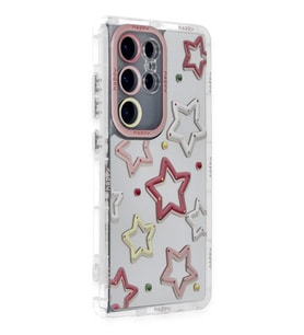 Newface Samsung Galaxy S23 Ultra Kılıf Reflexion Desenli Kapak - Desen 3