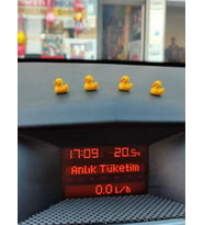 Otomobil Aksesuarı Dikiz Aynası Aksesuarı Dikiz Aynası Süsü Ördek Mini Set Civcivler
