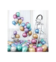 30 Lu Metalik Karışık Balon