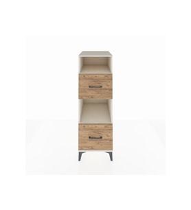 Kronos Dolap 2 Raflı 2 Çekmeceli 44x59x134 Aytaşı-Çam